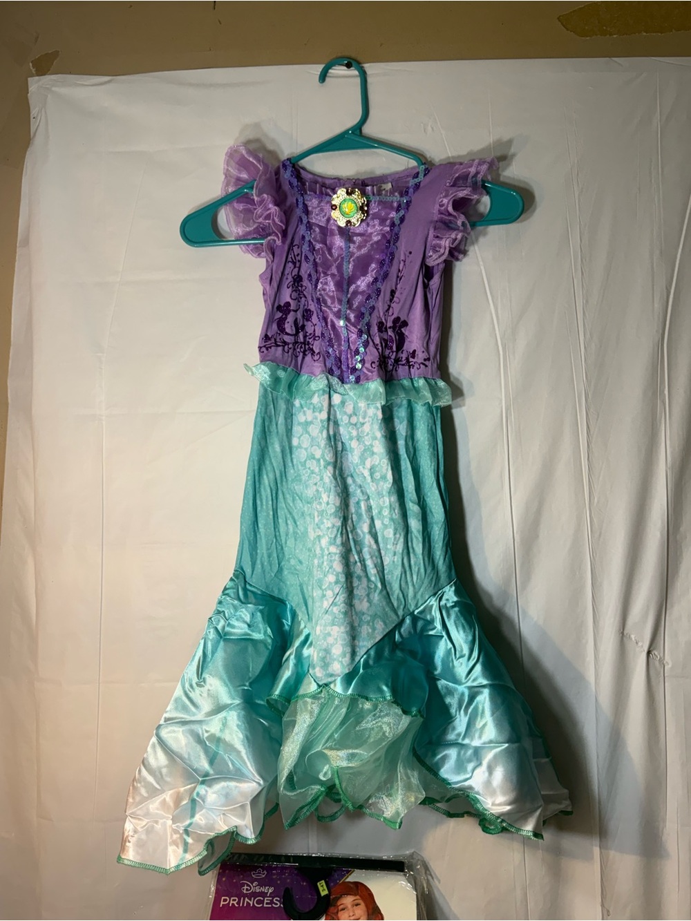 Disney Princess Ariel Toddler Girl Costume size 3T-4T